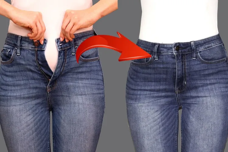 how to Widen Jeans at the Waist